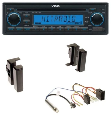 VDO AUX MP3 1DIN CD USB Autoradio für Audi A4 B5 bis 99 A6 C4 bis 97 A8 D2 bis 1 - Bild 1 von 4