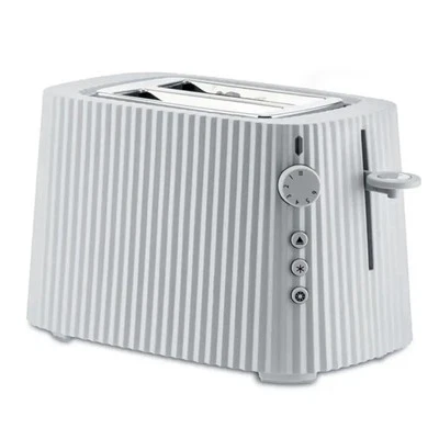 NEW Alessi Plisse Electric 2 Slice Toaster White - image 1 of 2