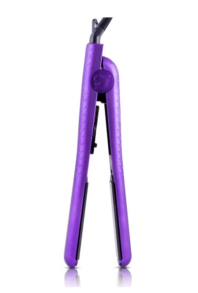 Royale EUA Roxo Lilás Cerâmica Ferro Plano 1,25" Aquece Até 450 MSRP $300 NOVO NA CAIXA - Imagem 1 de 4