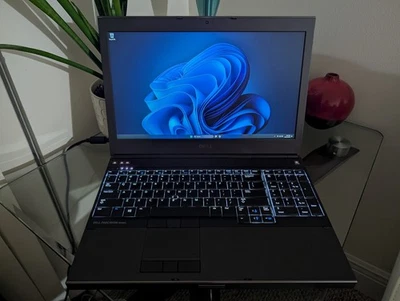 Dell Precision M4800 Intel Core i7-4800MQ NVIDIA Quadro M2200 512GB SSD 16GB RAM - Image 1 of 4