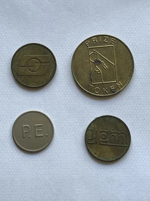 Four old tokens - Image 1 of 2