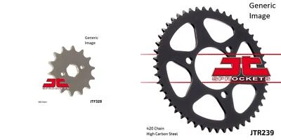 Front and Rear Steel Sprocket Kit for OffRoad HONDA XR200R 1984-1985 - Изображение 1 из 4
