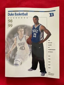 1998-1999 NCAA Duke Blue Devils basketball media guide yearbook / Final Four - Picture 1 of 1