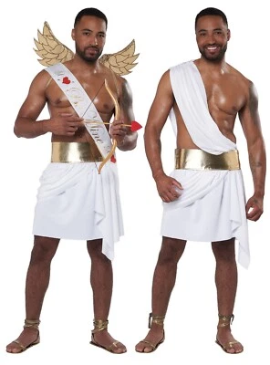Roman Cupid Toga for Men Adult Costume - Image 1 of 3