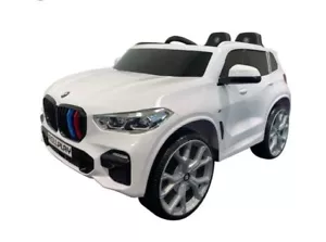NEU BMW X5 M KINDER FAHRAUTO ELEKTRISCH 12V WEISS 80935A627B0 - Bild 1 von 2