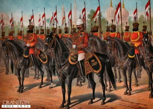 Richard Simkin military art post card The Queen's Own Madras Sappers and Miners - Picture 1 of 1