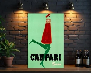 Vintage Camparı Soda Hevay Metal Sign – XXL (60x40 cm) - Picture 1 of 5