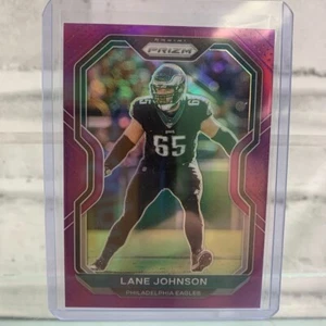 2020 Panini Prizm Football Lane Johnson Purple /125 #173 - Picture 1 of 2