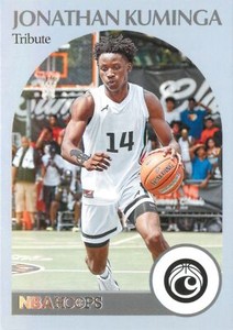 Jonathan Kuminga RC 2021 Chronicles Draft Picks NBA Hoops Retro Rookie Card #55