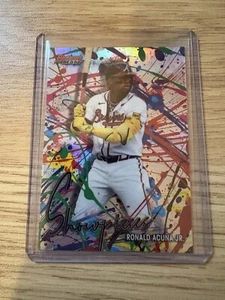 Ronald Acuna Jr. 2024 Bowman's Best Showpieces Refractor #BS-6 Braves - Picture 1 of 2
