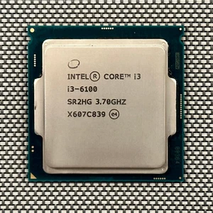 Intel Core i3-6100 (SR2HG) - 3.70GHz Dual Core 3MB Cache Socket LGA 1151 CPU - Picture 1 of 2