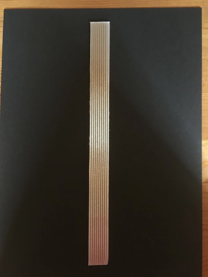 Verzierwachs Wachsstreifen 2mm silber Kerzenwachs Wachsdekor Borte Wachs Kerze - Bild 1 von 1