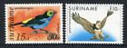Surinam 1986 Vögel Birds Uccelli Oiseaux Freimarken 1187-1188 Postfrisch MNH