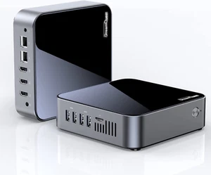 Mini Desktop Computer Windows 11 Pro Preinstalled, Intel 12Th N95 (Up to 3.4Ghz) - Picture 1 of 7