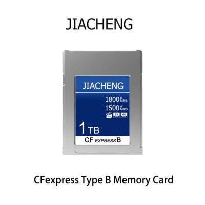JIACHENG CFexpress Type B Memory Card 1TB For 8K 4K Camera Fujifilm Canon Nikon - Image 1 of 4