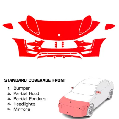 Kit de película de protección de pintura precortada PPF para Porsche Macan Sport Design 2014-2018 Foto 1 de 4