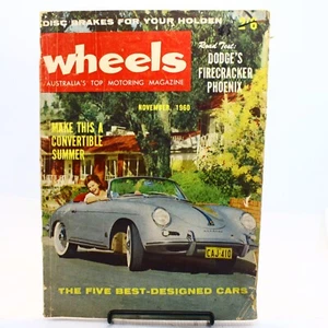 Vintage Wheels Magazine November 1960 ● Dodge Phoenix, Porsche, Citroen ● Fast ✉ - Picture 1 of 8