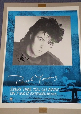 PAUL YOUNG SIGNED POSTER Cover