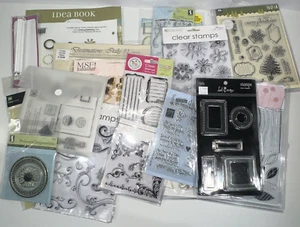 Lot of Clear Stamps (Various Brands) for Paper Crafts - Mostly New - Picture 1 of 8