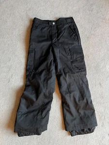 Triple Nickel 555 Snow Pants Youth 14 Kids Black Ski Board Boys Girls unisex 29” - Picture 1 of 3