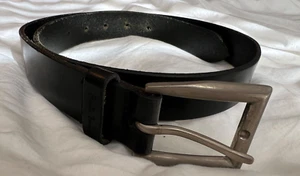 Paul Smith Men’s Belt, Sz 32, Black Leather Made in England - Picture 1 of 13