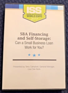 Inside Self Storage SBA Financing and Self Storage Small Biz Loan World Expo DVD - Picture 1 of 3