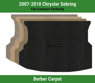 Alfombra de maletero Lloyd Berber para Chrysler Sebring 2007-2010 con logotipo Chrysler 1 Foto 1 de 4