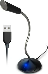 USB Omni-direct condenser Microphone/Led Indicator/Mute/PC/Laptop - Picture 1 of 9