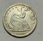 New Listing1860 S Seated Liberty Half Dollar Vg Detail