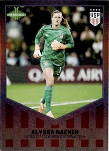 Lámina roja Alyssa Naeher 2023 Parkside USWNT recapitulación #10 USWNT/49 - Imagen 1 de 2