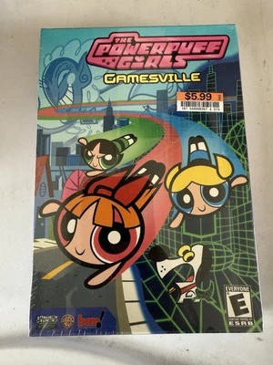The Powerpuff Girls Gamesville PC Video Game Computer Cartoon Network  - Image 1 of 2