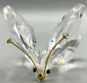 Swarovski Kristall Figur SCHMETTERLING Gold Antenne - ohne Box - ohne Glasfuß - Bild 1 von 5