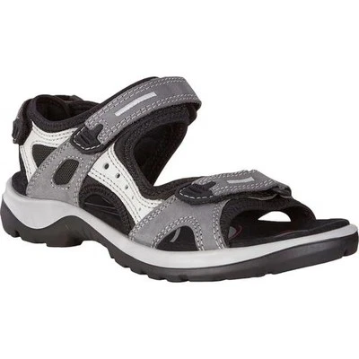 Ecco Shoes Offroad Womens Grey Walking Hiking Sandals Shoes Size 4-8.5