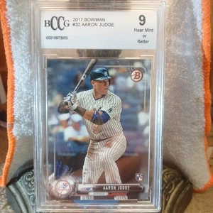 2017 BOWMAN #32 RC ROOKIE AARON JUDGE PSA 9 NEW YORK YANKEES M.V.P. #99 ⚾️⚾️⚾️ - Picture 1 of 6