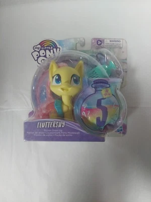 Figura de vestir My Little Pony Fluttershy Mermaid Potion juguete de pony amarillo de 5 pulgadas Foto 1 de 4