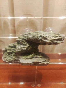Turtle Basking Platform Reptile Climbing Shale Resin Step Ledge Stone Aquarium - Picture 1 of 8