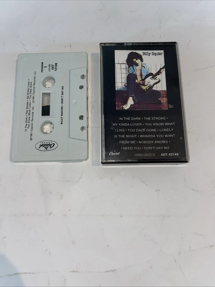 Billy Squier Don’t Say No Cassette Capitol Records 1981  Foto 1 de 4