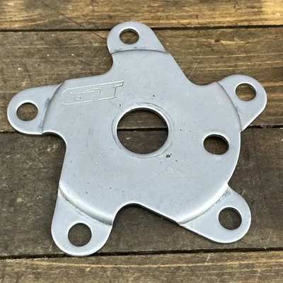 VIntage GT BMX Spider 110 BCD Chainring Plate 135g BMX Interceptor Silver 1990s - Image 1 of 4