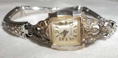 Reloj Benrus Mujer Vintage 10K RGP Fecha 1954 Foto 1 de 4