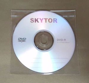 1000 CD DVD BLURAY CPP Clear Plastic Sleeve with Sealable Flap 40micron (1.6mil) - Picture 1 of 2