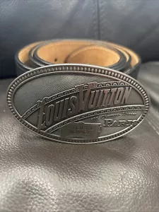 LOUIS VUITTON Santur Eldorado size 95/38 Silver Hardware Color Black M9841 Used - Picture 1 of 10