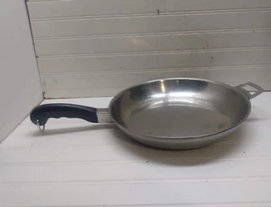 Saladmaster 12" Sartén Gourmet Multi-Capa Acero Inoxidable Sartén de Chef Salteado Olla sin Tapa - Imagen 1 de 9