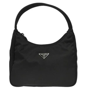 Prada Black Nylon Handbag 29 194456 - Picture 1 of 10