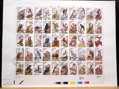 US - SCOTT # 2335a - PANE 50 - FD COVER - CAT VAL $50.00 - Image 1 of 2