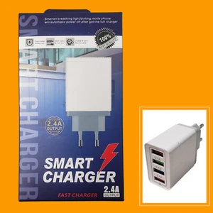Mh Eu Power Supply Charger Adapter for Samsung Galaxy S3 S4 S5 Mini - Picture 1 of 2