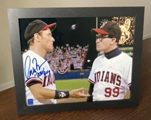 CORBIN BERNSEN Dorn RARE DA authentic Major League Movie Signed Auto Framed 8x10 - Picture 1 of 6
