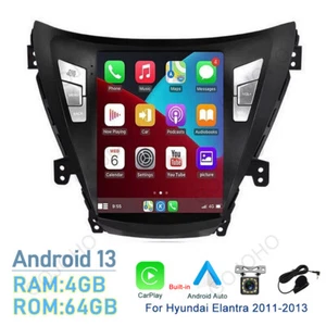 4+64G 9.7" Android 13 Carplay Car GPS Stereo Radio For Hyundai Elantra 2011-2013 - Bild 1 von 23