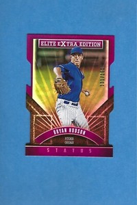 2015 Panini Elite Extra Edition Status Purple Die-Cuts /150 Bryan Hudson #83