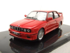 BMW M3 E30 1990 rojo coche modelo 1:43 ixo models - Imagen 1 de 9