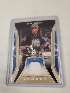 2006-07 OLAF KOLZIG SP GAME USED EDITION PARALLEL  CARD WASHINGTON 051/100.